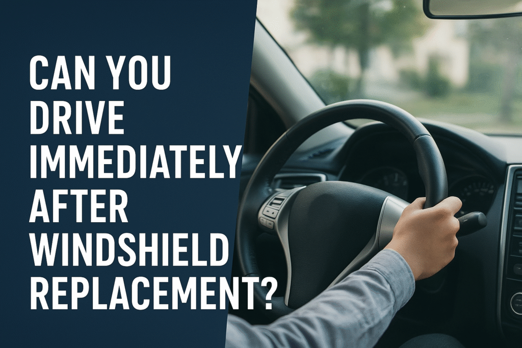 Can You Drive Immediately After Windshield Replacement