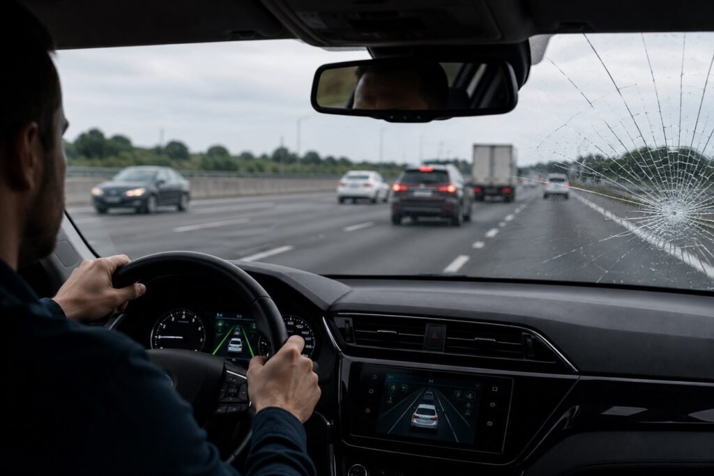 Dangers of Low-Quality Auto Glass for ADAS Vehicles