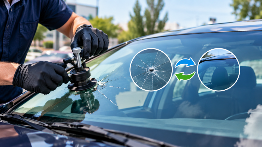 Windshield Repair or Replacement in Upper Darby, PA